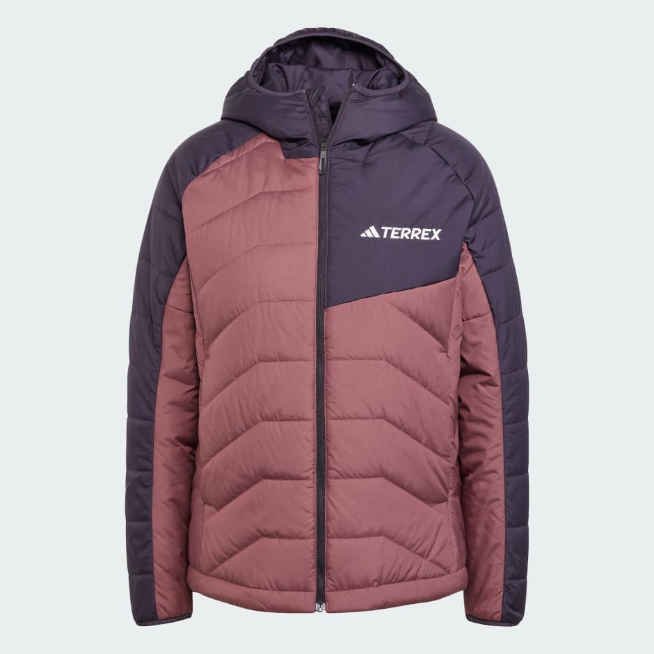 adidas Terrex Multi Synthetic Insulated Hooded Jacket - Image 4