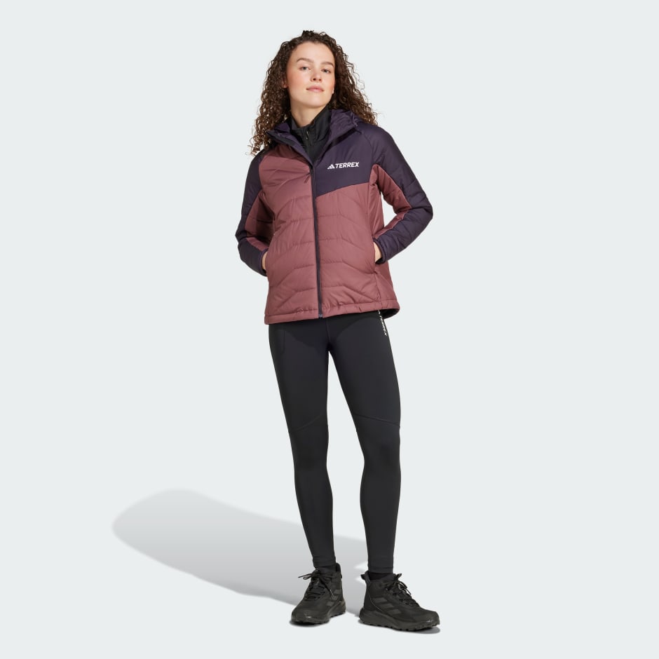adidas Terrex Multi Synthetic Insulated Hooded Jacket - Image 5