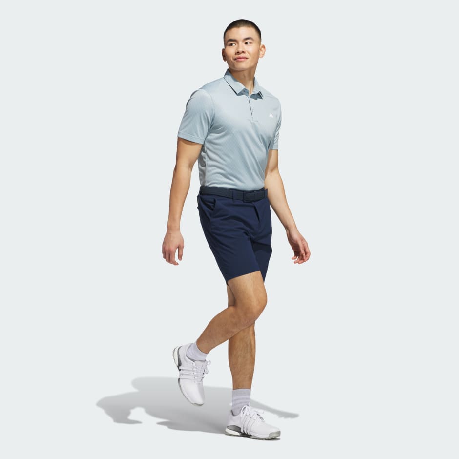adidas Core Allover Print Polo Shirt - Image 3