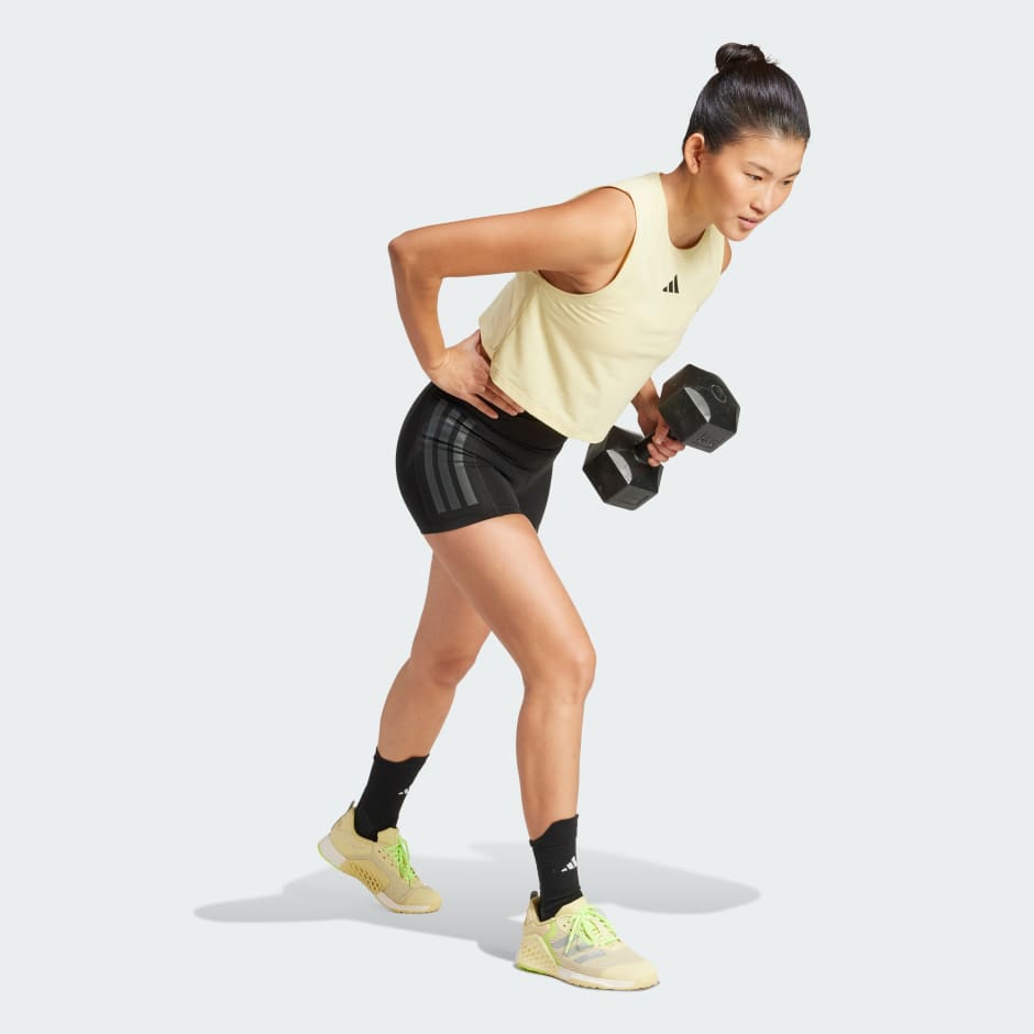adidas Power 3-Stripes Boxy Tank Top - Image 3