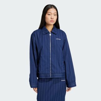 adidas Pinstripe Harrington Jacket