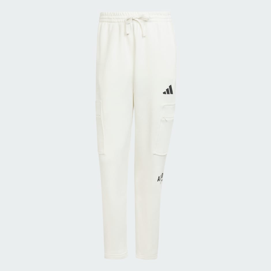 adidas ALL SZN Fleece Graphic Loose Cargo Pants - Image 4