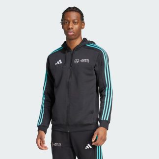 adidas MERCEDES - AMG PETRONAS FORMULA ONE TEAM DNA FULL ZIP HOOD MEN