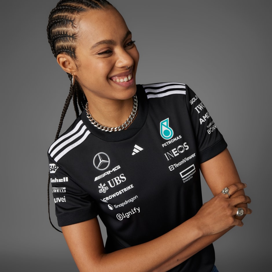 adidas MERCEDES - AMG PETRONAS FORMULA ONE TEAM DRIVER JERSEY - Image 3