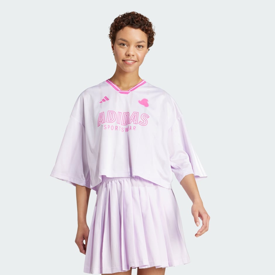 adidas Tiro Cut 3-Stripes Oversized Jersey