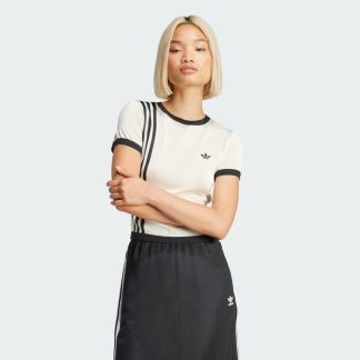 adidas Knitted 3-Stripes Short Tee