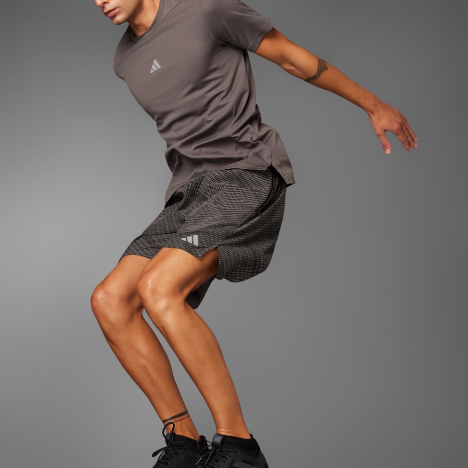 adidas Designed for Training HIIT Workout HEAT.RDY Print Shorts - Image 3