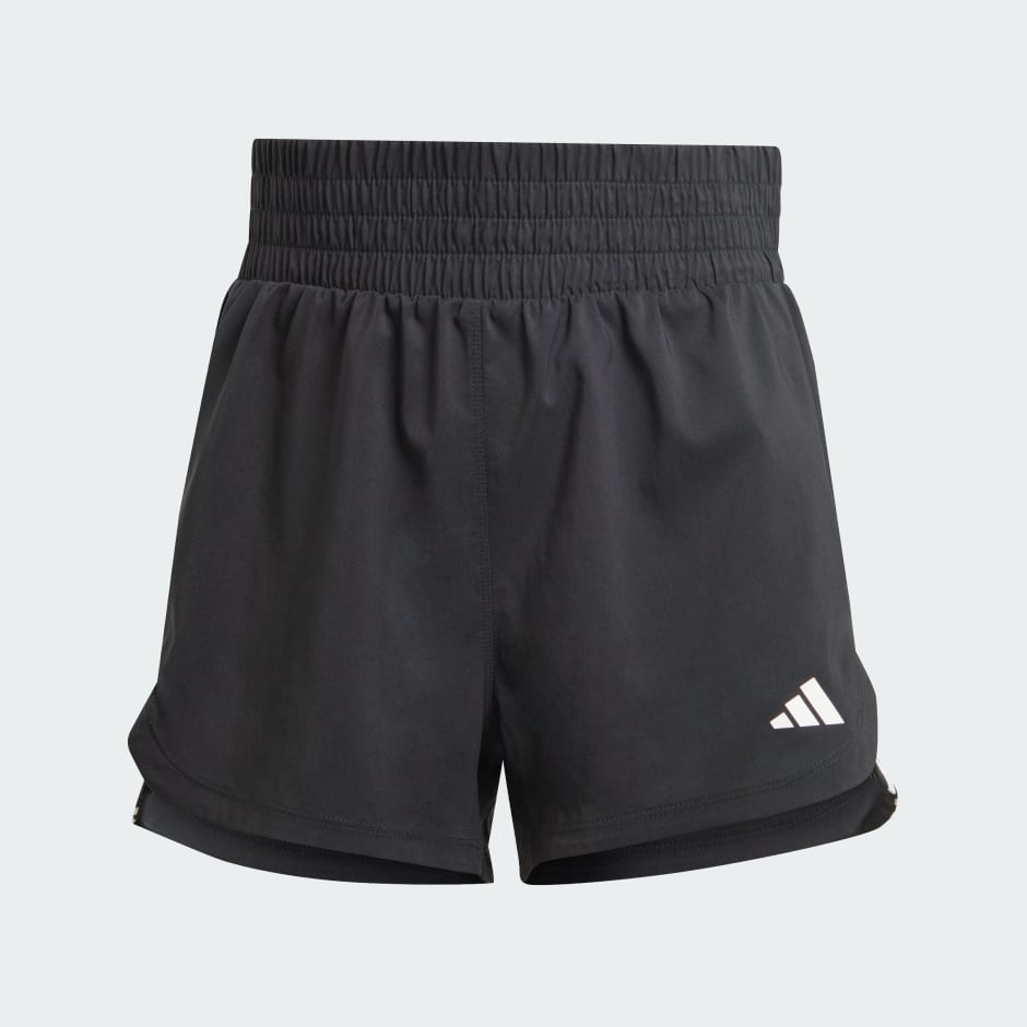 adidas Pacer Training 3-Stripes Woven High-Rise Shorts - Image 4