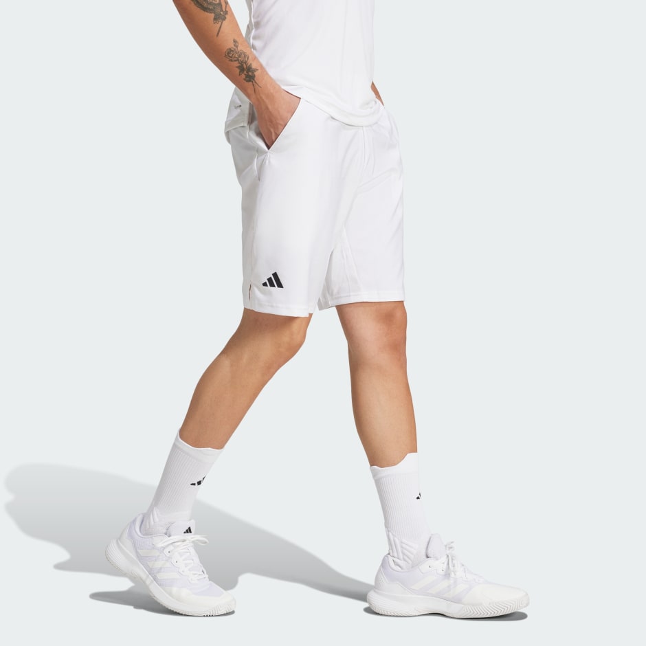 adidas Club Tennis Climacool 3-Stripes Shorts - Image 3