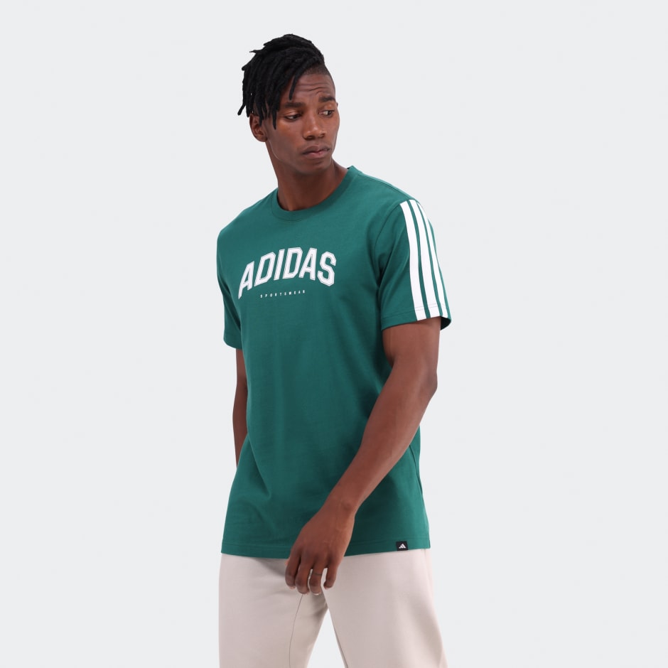 adidas Codes Collegiate Linear Graphic Tee