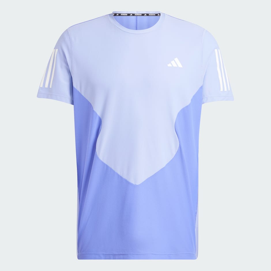 adidas Own the Run Colorblock AEROREADY Tee - Image 4
