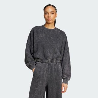 adidas Premium Essentials Washed Oversized Sweatshirt