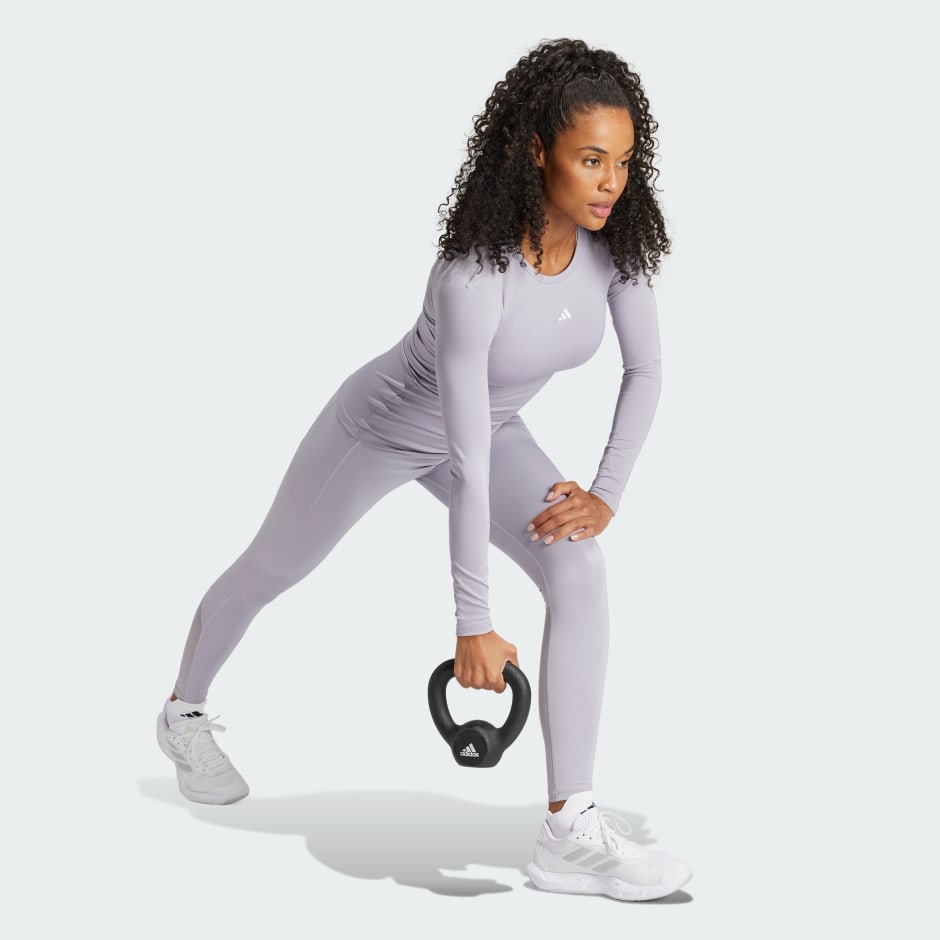 adidas TECHFIT Long Sleeve Training Top - Image 3
