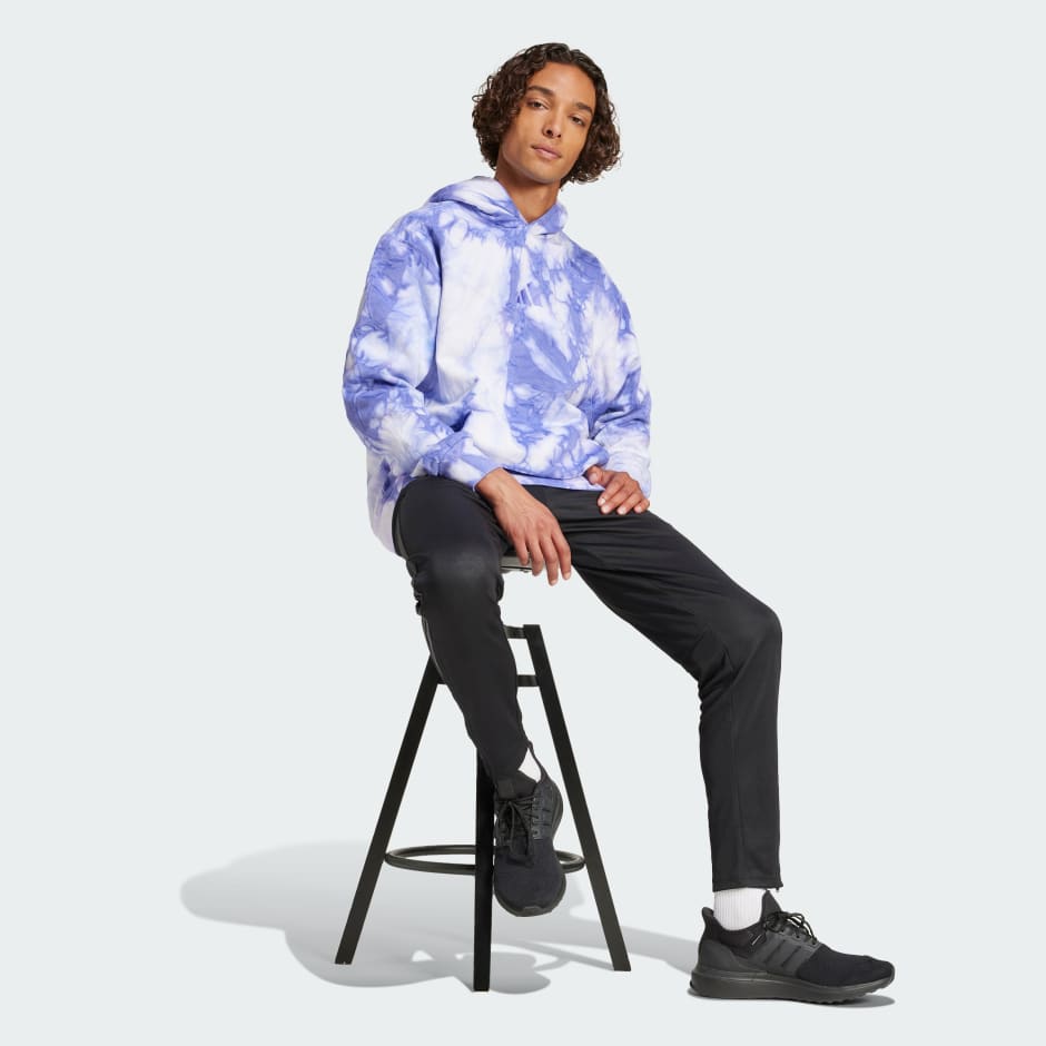 adidas ALL SZN Fleece Washed Hoodie - Image 3