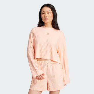 adidas Essentials Wide Rib Long Sleeve Tee