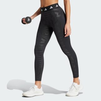 adidas Techfit Printed 7/8 Leggings
