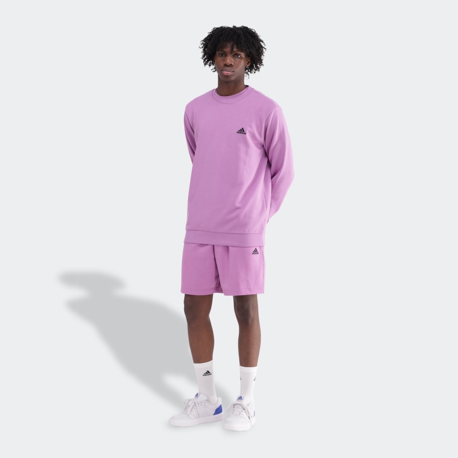 adidas Essentials French Terry Big Logo Sweatshirt - Image 3