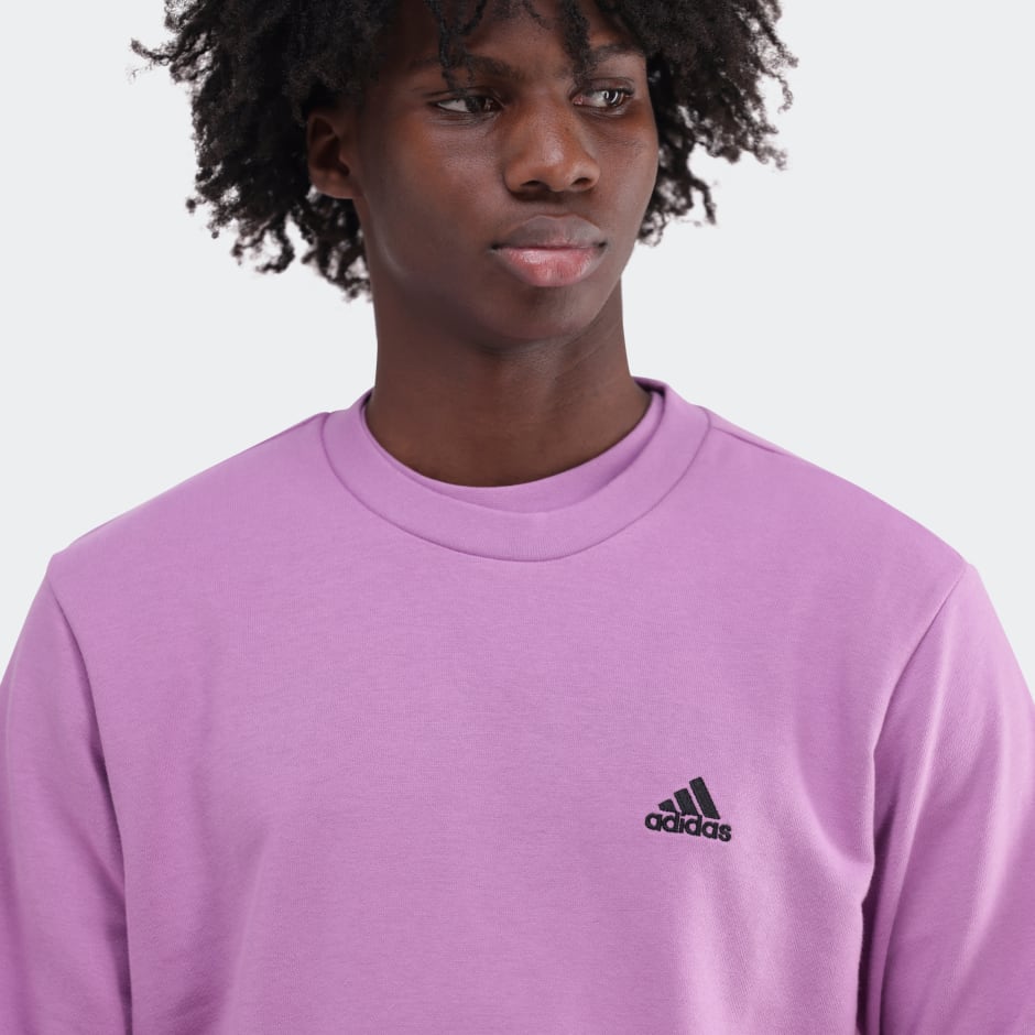 adidas Essentials French Terry Big Logo Sweatshirt - Image 4
