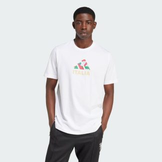 adidas Italy Football Fan Graphic Tee