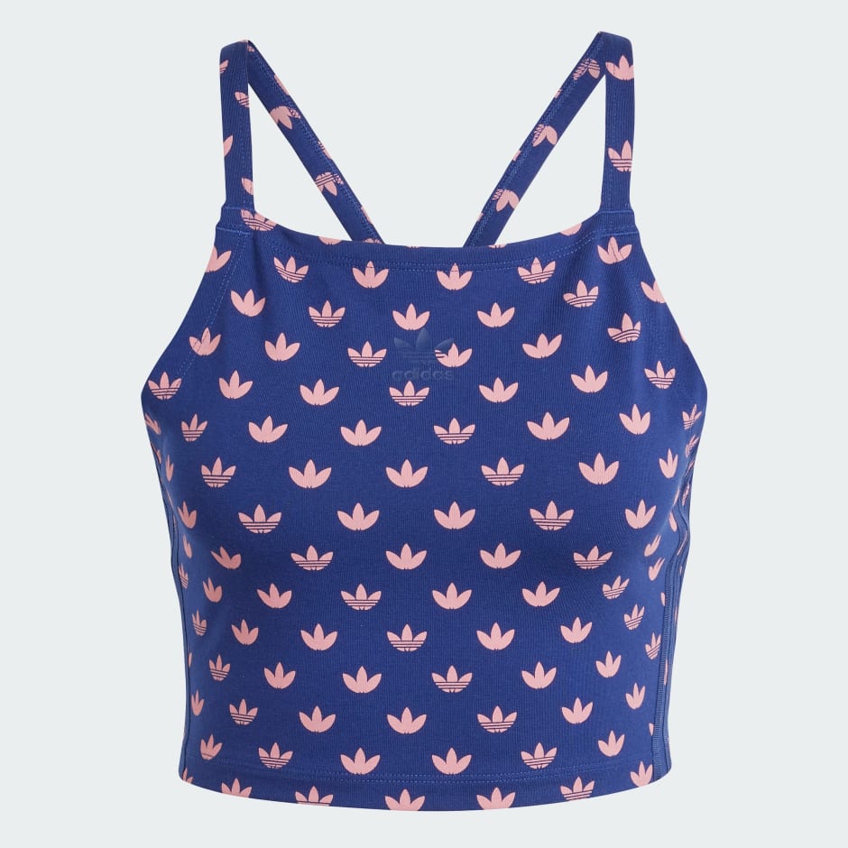 adidas Monogram 3-Stripes Crop Top - Image 4