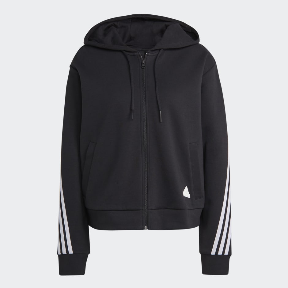 adidas Future Icons 3-Stripes Full-Zip Hoodie