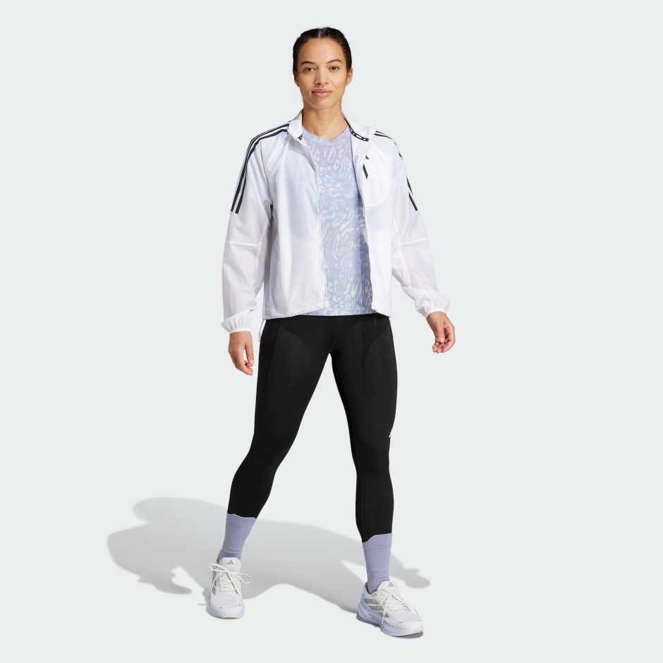 adidas Own the Run 3-Stripes Packable Jacket - Image 5
