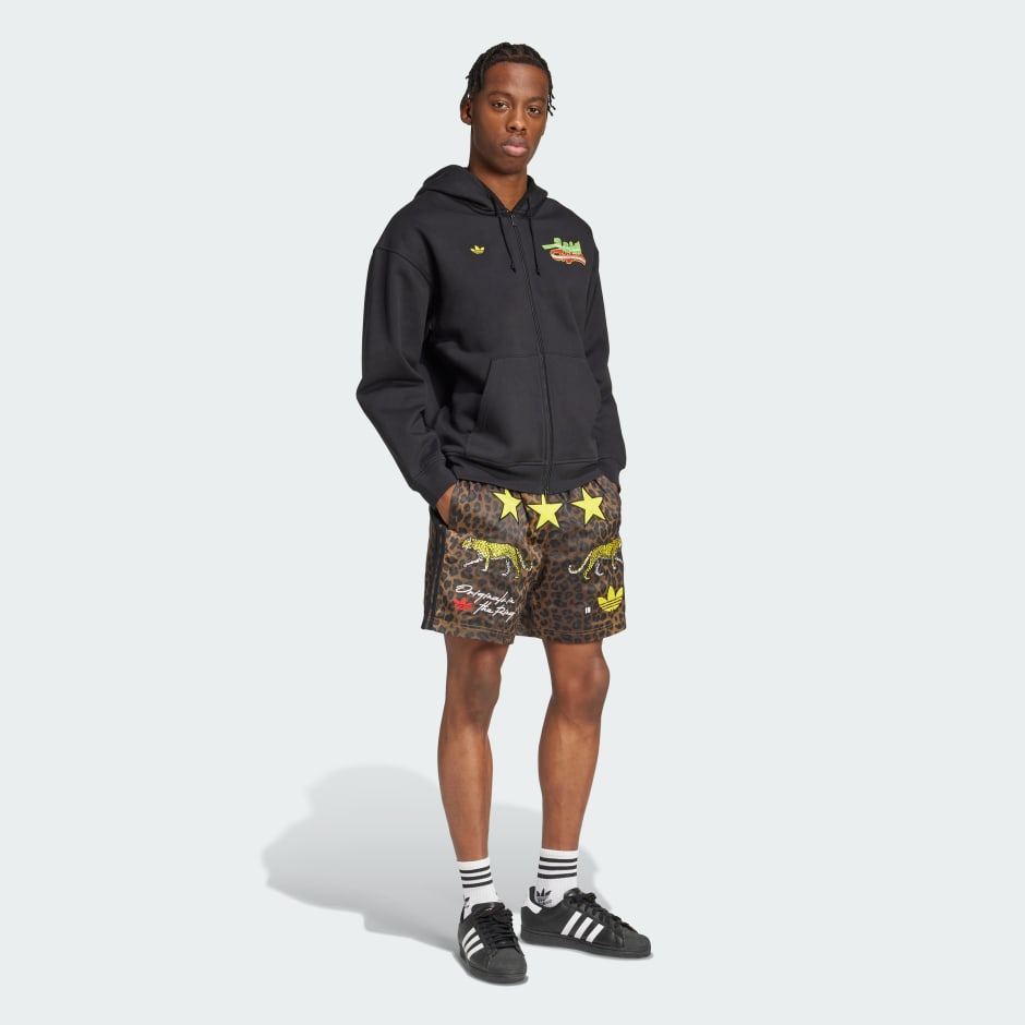 adidas adidas Originals In The Ring Graphic Shorts - Image 3