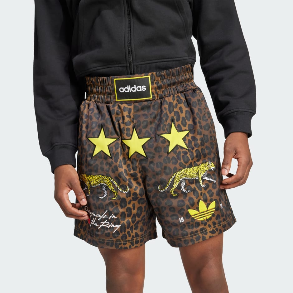 adidas adidas Originals In The Ring Graphic Shorts - Image 5